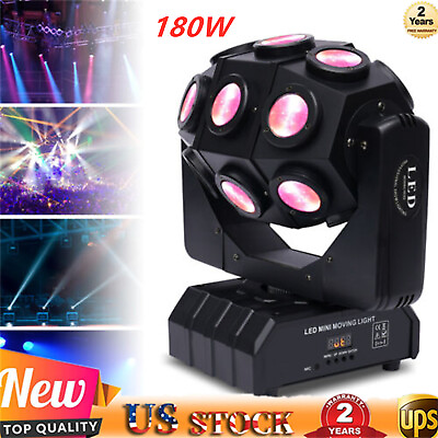 #ad 180W Moving Head Stage Light Professional Disco Light Show Projector For Party $150.62