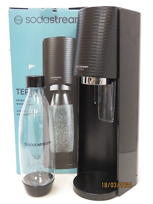 #ad SodaStream Terra Sparkling Water Maker Black UGC $39.99