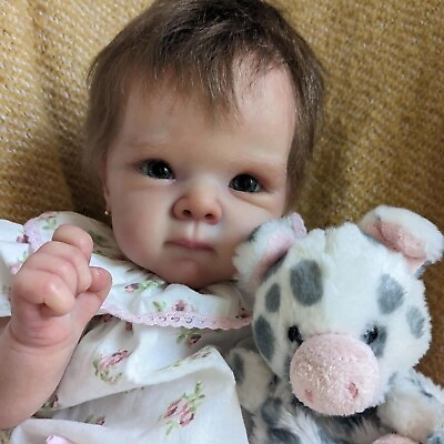 #ad Pinky Reborn Baby Dolls.18 Inch Realistic Newborn Baby Doll Weighted Baby Dol... $69.90