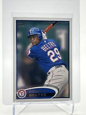#ad 2012 Topps Adrian Beltre Baseball Card #310 Mint FREE SHIPPING $1.25
