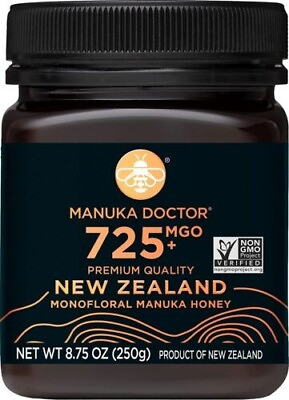 #ad Manuka Doctor MGO 725 Monofloral RAW 100% Pure New Zealand Manuka Honey 8.75oz $42.95