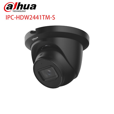 #ad Dahua 4MP IP Camera IPC HDW2441TM S WizSense Built in MIC SD card Outdoor Black $79.05
