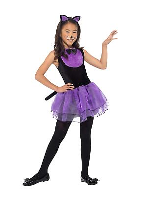 #ad Smiffys Cat Costume Black amp; Purple Size M $13.14