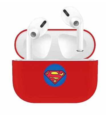 #ad New Red Superman Silicon Air Pod 3 Pro Case FAST SHIPPING USA seller $9.99