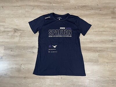 #ad Women’s Craft Spartan Size M Shirt Super Finisher Color Navy Blue Running Shirt $7.19