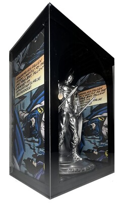 #ad Batman Figure NEW Heroes And Villains Statue Cool Colour Movie BATMAN Comics AU $45.00