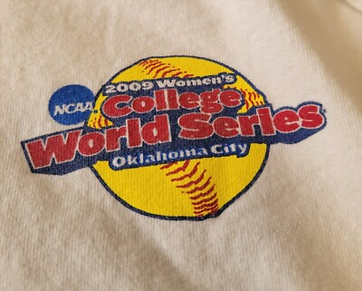 #ad NCAA Womens College World Series Tshirt 2009 Size Large $15.00
