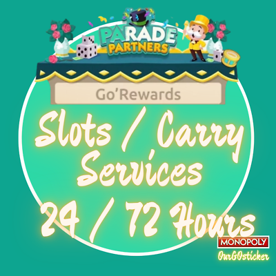 #ad Monopoly Go PARADE Partner Event Slot Carry Service 80k 24 Hours 72 Hours AU $99.00