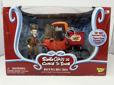 #ad 2004 Memory Lane Santa Claus is Coming to Town North Pole Mail Truck S.D. Kluger $279.99