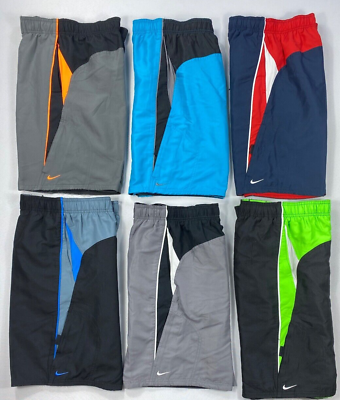 #ad Men#x27;s Nike Core Contend 8quot; Volley Swim Trunks Swimsuit NESS7421 $24.99