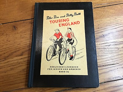 #ad VINTAGE Peter Pim and Billy Ball TOURING ENGLAND 1951 RARE Paperback Book $24.95