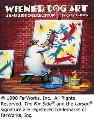 #ad Wiener Dog Art: A Far Side Collection Paperback By Larson Gary GOOD $3.76