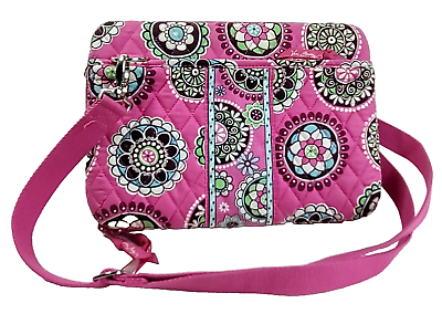 #ad Vera Bradley Padded Quilted Tablet Carrying Case Adjustable Strap $19.99