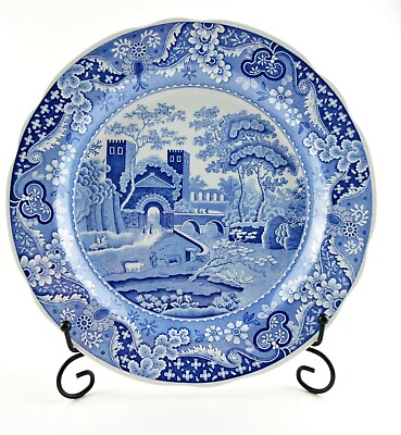 #ad The Spode Blue Room Collection Traditions Series Castle Blue Collector Plate $24.08