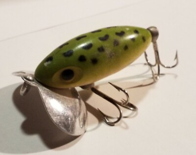 #ad Vintage Fred Arbogast Jitterbug Fishing Lure Akron Ohio USA Patent# Collectible $19.95
