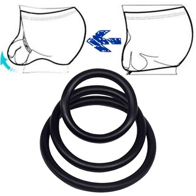 #ad Mens Briefs Ring Ring Circle Soft Underwear Adult Black C strap High Elastic $5.92