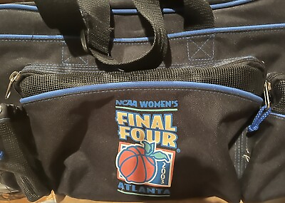 #ad NCAA Womens Final Four Duffle Bag Basketball Atlanta 2003 Sports Bag Never Used. $11.48