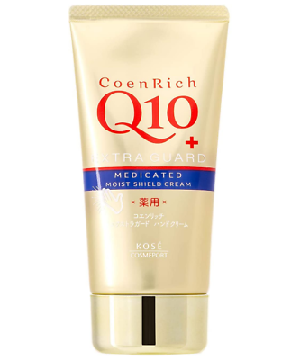 #ad Kose Hand Cream CoenRich Q10 Extra Guard Moist Shield Japan Therapy 80g Lotion $13.98