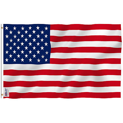 #ad Anley Fly Breeze 3x5 Foot American Flag US Flag USA Flags US Banner Polyester $7.95