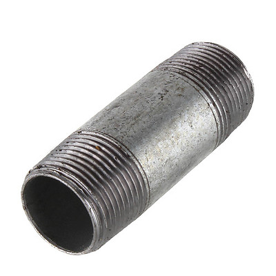 #ad 1quot; GALVANIZED STEEL 5 1 2quot; LONG NIPPLE fitting pipe 1 x 5 1 2 malleable iron $3.12