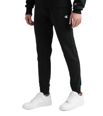 CHAMPION Reverse Weave Black Joggers Sweatpants Size 2XL $19.99