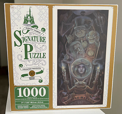 Disney Parks Haunted Mansion 50th Anniv Darren Wilson 1000 piece Jigsaw Puzzle $34.90