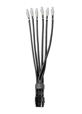 #ad Elite Core SOCO Lighting Power Break in Cable 19 Pin Female to 6 PowerCON B Gray $309.99