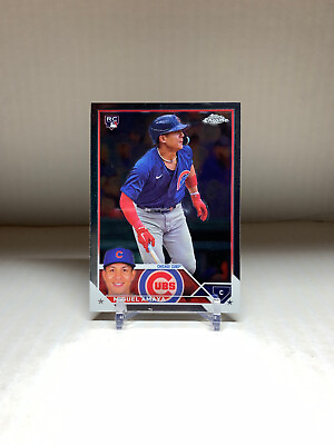#ad 2023 Topps Chrome Update Miguel Amaya RC #USC164 Chicago Cubs $2.00