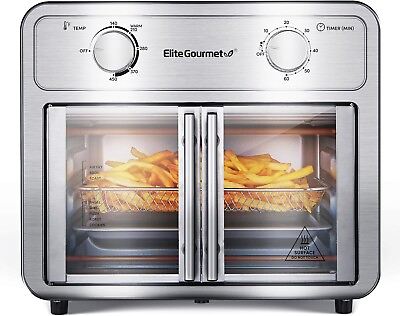 #ad Double French Door Air Fryer Convection Oven $165.95