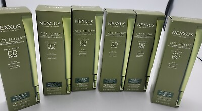 #ad LOT 6 COUNT Nexxus City Shield DD Cream Sheer Frizz Resistant Fine Medium Hair $24.99