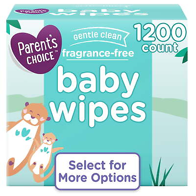 #ad Fragrance Free Baby Wipes 1200 Count Select for More Options $22.27