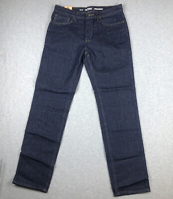 #ad New Urban Pipeline Jeans Mens 33x34 Blue Regular Fit Dark Wash Denim #404 $27.99