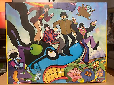 #ad THE BEATLES Yellow Submarine Limited Edition Box Set SEALED Only 1968 Sets Made $129.88