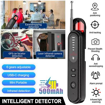 #ad Anti spy Hidden Camera Detector Prevent Monitoring Wireless Signal Bug Detector $21.99