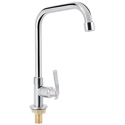 #ad Water Faucet Kitchen Faucet with Pull Down Brushed Stainless Steel Single ... $20.09