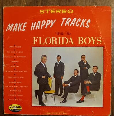 #ad Make Happy Tracks The Florida Boys Vinyl LP Record $4.00