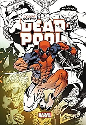 #ad Color Your Own Deadpool Paperback $8.29