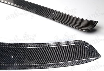 #ad VIP REAL CARBON FIBER REAR WINDOW ROOF SPOILER WING FIT 92 98 BMW E36 COUPE $124.24