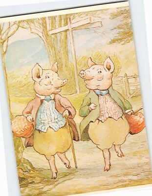 #ad Postcard Pigling Bland amp; Alexander on the Way to Market by Beatrix Potter $9.09