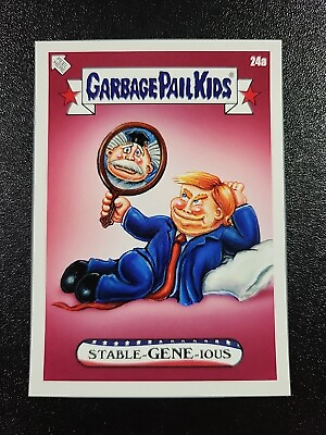 #ad Stable Gene Ious Donald Trump 2020 Garbage Pail Kids Disgrace to the White House $29.22
