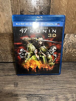 #ad 47 Ronin Blu ray 3D Blu ray DVD $9.00