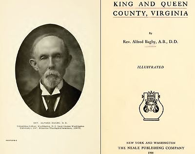 #ad 1908 KING amp; QUEEN County Virginia VA History amp; Genealogy Family Tree DVD CD B49 $8.99