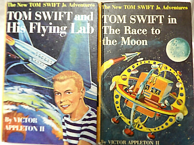 #ad The New TOM SWIFT JR Adventures His His Flying Lab The Race to the Moon *1958 $32.00