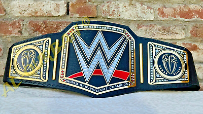 #ad Roman Reigns Heavyweight wresling Championship Belt Replica Roman Side plates $107.00