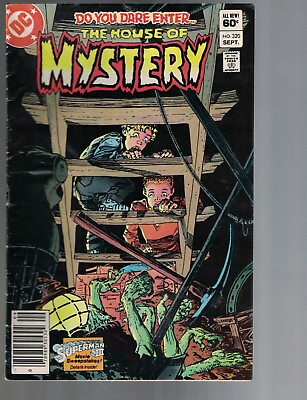 #ad 1983 House of Mystery #320 Kaluta next to last issue; Stored since purchase $13.05