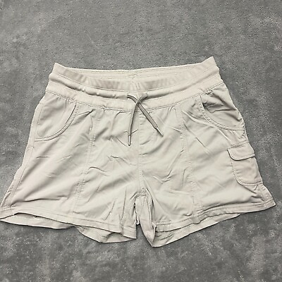 #ad The North Face Womens Khaki Shorts Size Medium $16.09