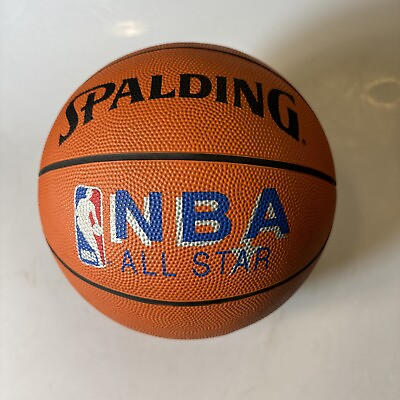 #ad Spalding NBA All Star Rubber Basketball Orange $24.95