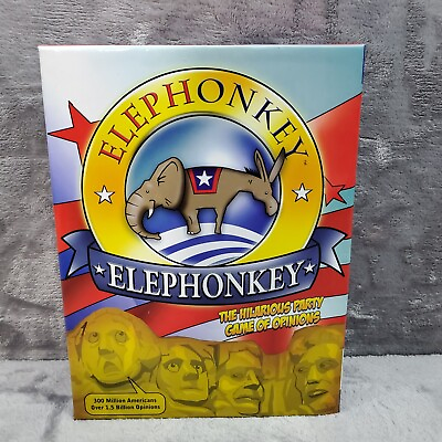#ad Elephonkey Party Game of Opinion Excellent Condition RARE FIND $19.00