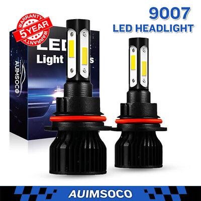 #ad 2x H13 9008 LED Headlight Bulbs Kit for Ford F150 2004 2014 Highamp;Low Beam White $26.99