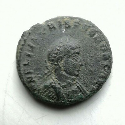 #ad RARE CRISPUS Caesar 316 326 Follis Thessalonica Ancient Authentic Roman coin $40.00
